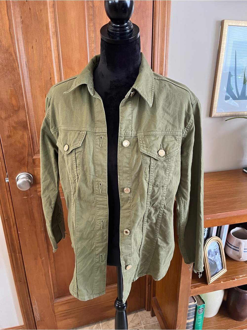 Michael Kors Women’s Green Denim Jacket